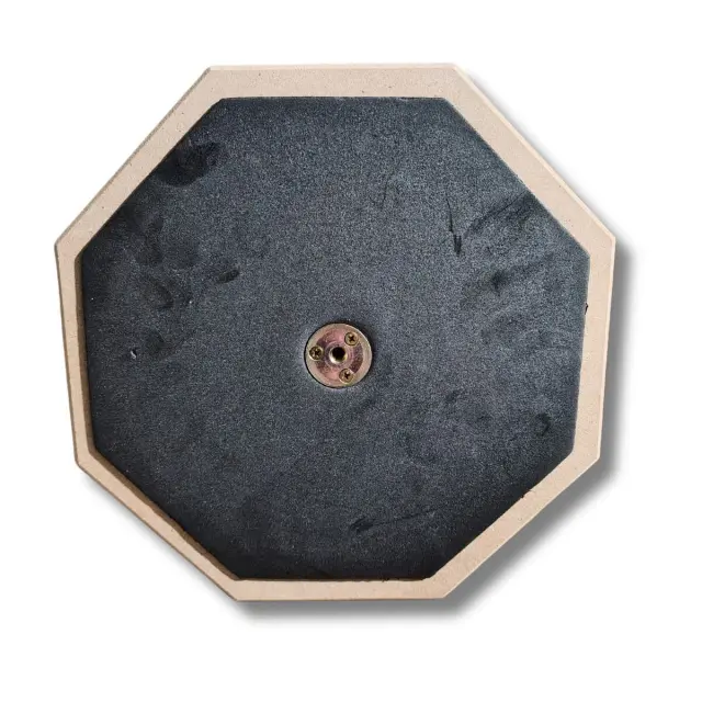 V-TONE PD12 BK practice drum pad 12 inches black M8 thread for stand 3