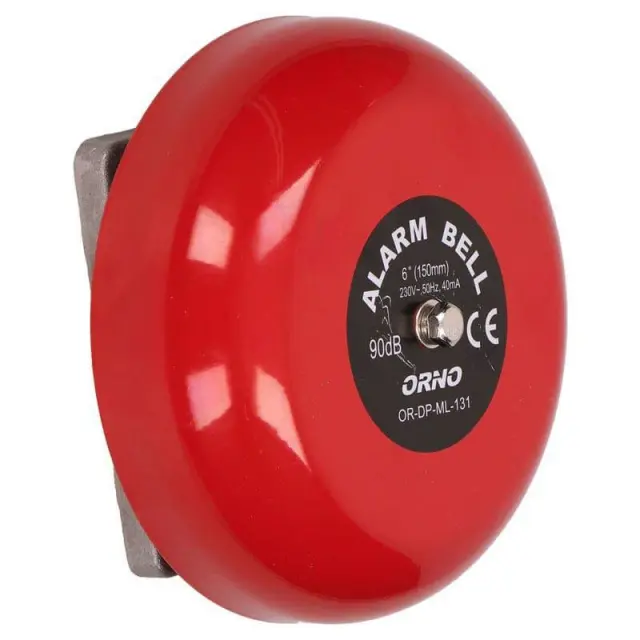 ΚΟΥΔΟΥΝΙ ΣΥΝΑΓΕΡΜΟΥ 230V IP44 Φ150/58 ΚΟΚΚΙΝΟ 2