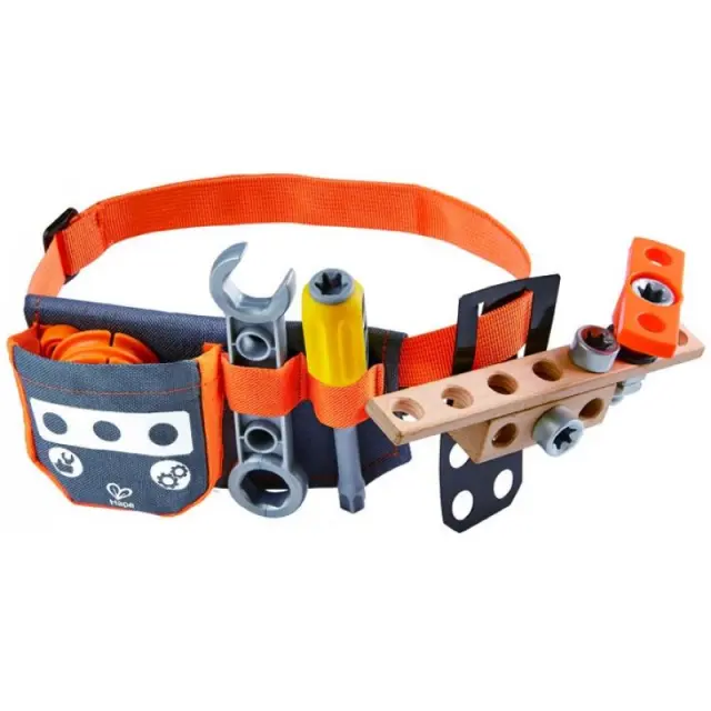 Hape Early Explorer Ξύλινο Σετ Ζώνη Εργαλείων E3035
