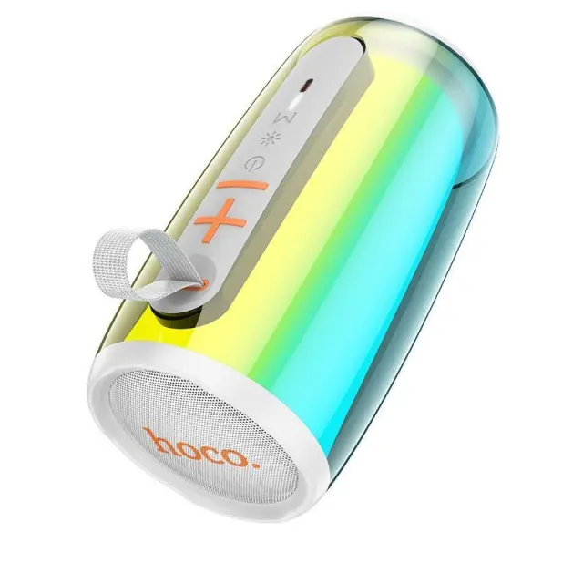 Hoco Φορητό Επαναφορτιζόμενο Ηχείο Bluetooth 10W Άσπρο HC18