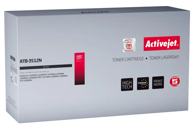 Activejet ATB-3512N toner (replacement for Brother TN-3512 Supreme 12000 pages black)