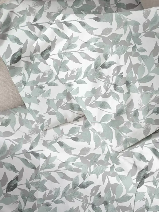Παπλωματοθήκη Menta Εμπριμέ 050 Grey Μονή (170x250) Sunshine