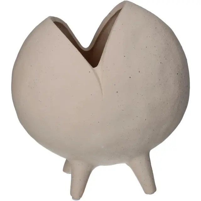Βάζο Ιβουάρ Κεραμικό 21.5x13x23cm