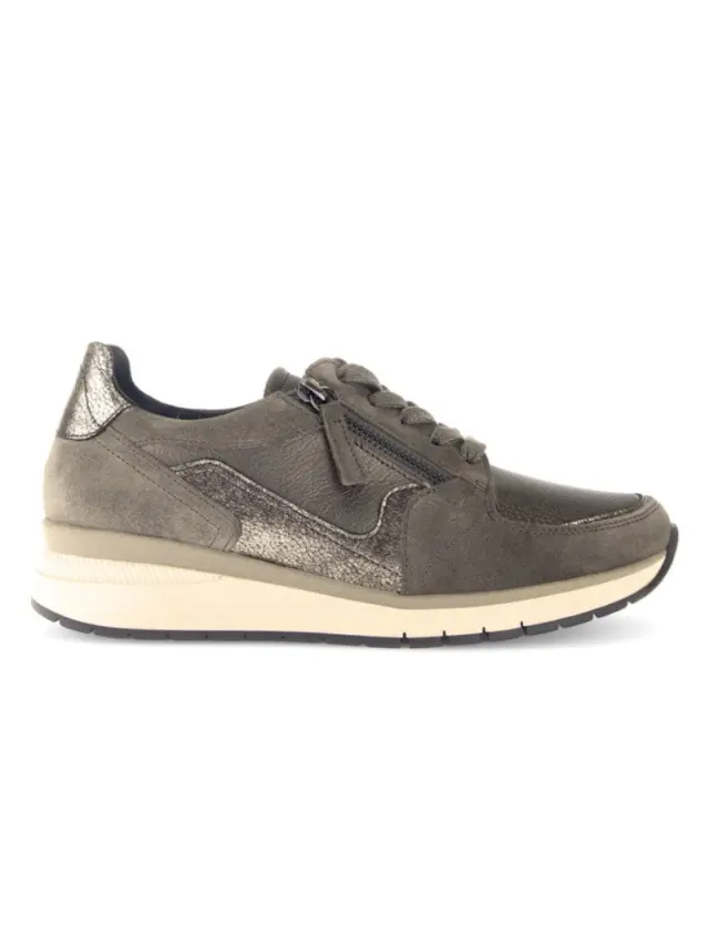 Gabor Sneakers Γυναικείο δέρμα/δέρμα Nubuck Καφέ GAB/56307 62-bronce/mohai 3