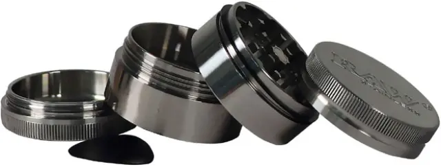 RAW Stainless Steel Grinder Τρίφτης Ανοξείδωτο Ατσάλι 50mm - 4 Part 2