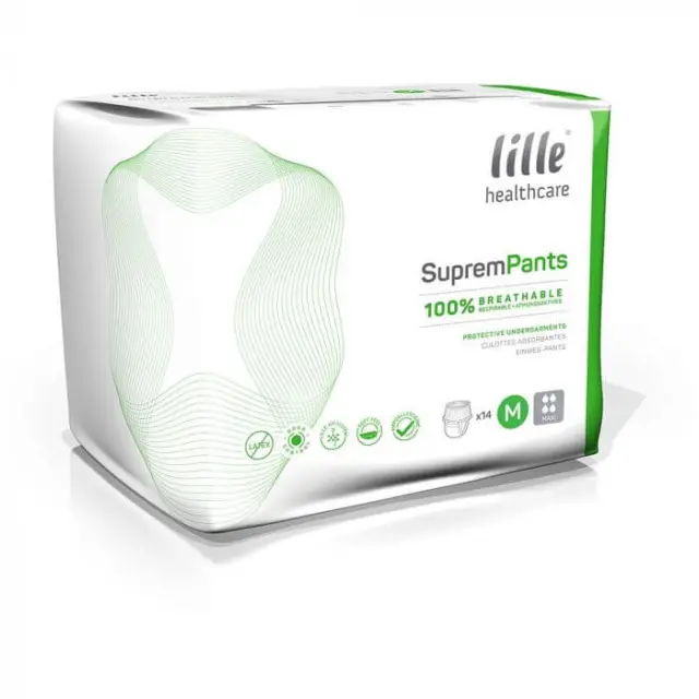 Πανα βρακακι LILLE Supreme pants MAXI Medium 14 τεμαχιων (SUPER Νυχτός)