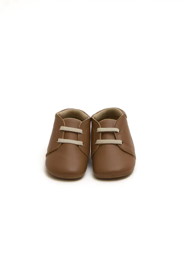 Βρεφικά Παπούτσια Αγκαλιάς για Αγόρια Classic Brown (Μεγέθη 18-23) ΚΑΦΕ 2