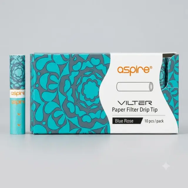 Aspire Vilter Ανταλλακτικά Φίλτρα (10τμχ) Blue Rose