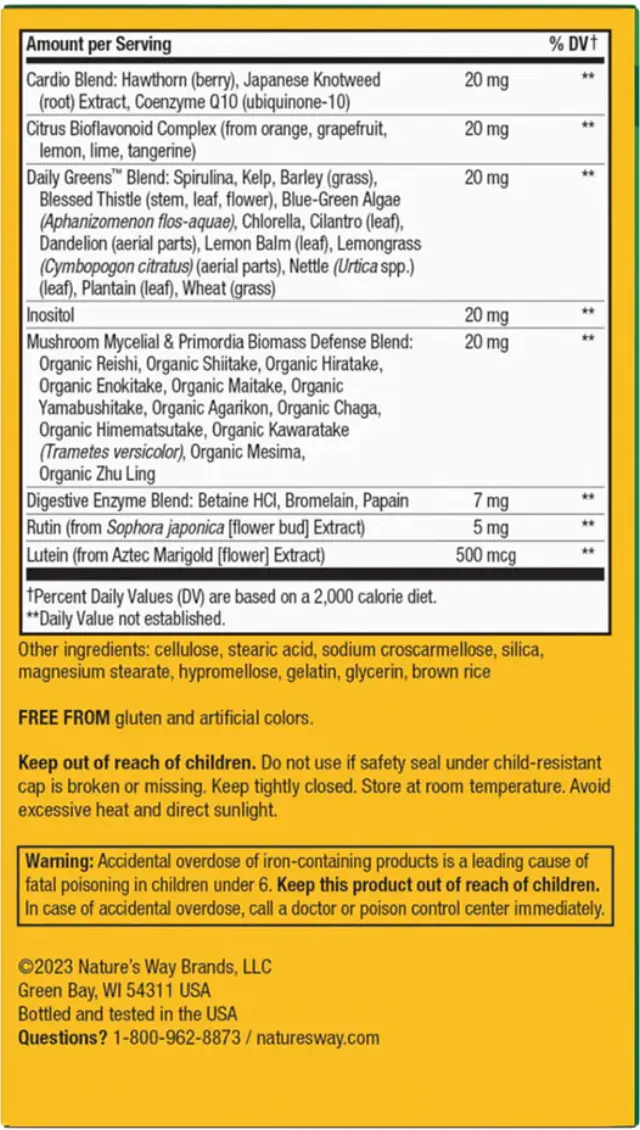 Nature's Way Alive!® Adult Ultra Multivitamin 3