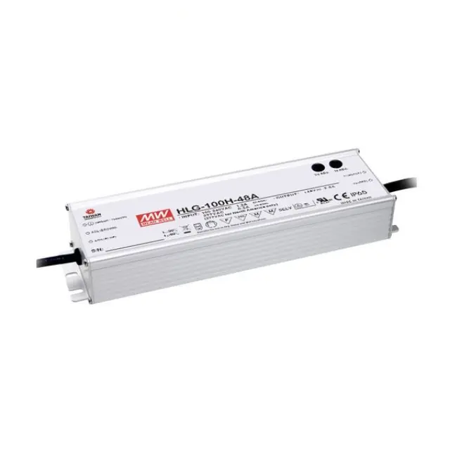 AC-DC Single output LED driver Mix mode (CV+CC) with built-in PFC; Output 24Vdc at 4A; IP67; Cable output; Dimming with 1-10V PWM resistance 100W