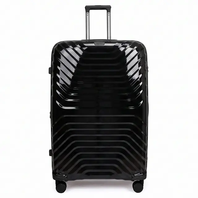 Βαλίτσα Ταξιδιού Cardinal 7000 (PP) μεγάλη 76x32,5x51 cm μαύρο - Large