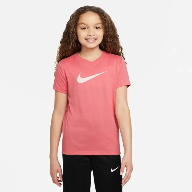 Nike Dri-FIT V Neck ΠΑΙΔΙΚΗ ΜΠΛΟΥΖΑ (AR5039-603) - Ροζ