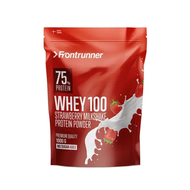 Frontrunner Whey Protein 100(1kg) Strawberry Milkshake
