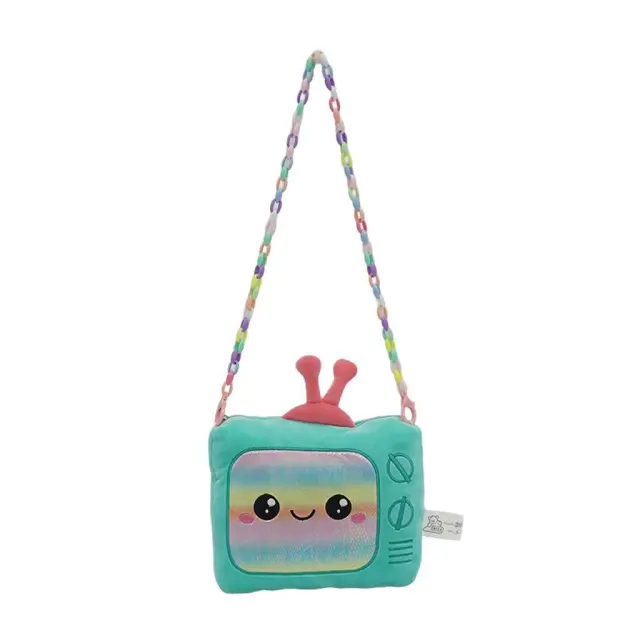 Λούτρινη Τσάντα Ώμου TV 20εκ Squishcuties / 623088 (Luna)
