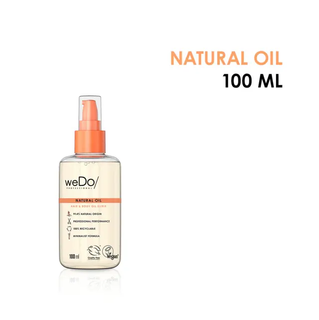 weDo Professional Natural Oil Hair & Body Oil Elixir 100ml 3