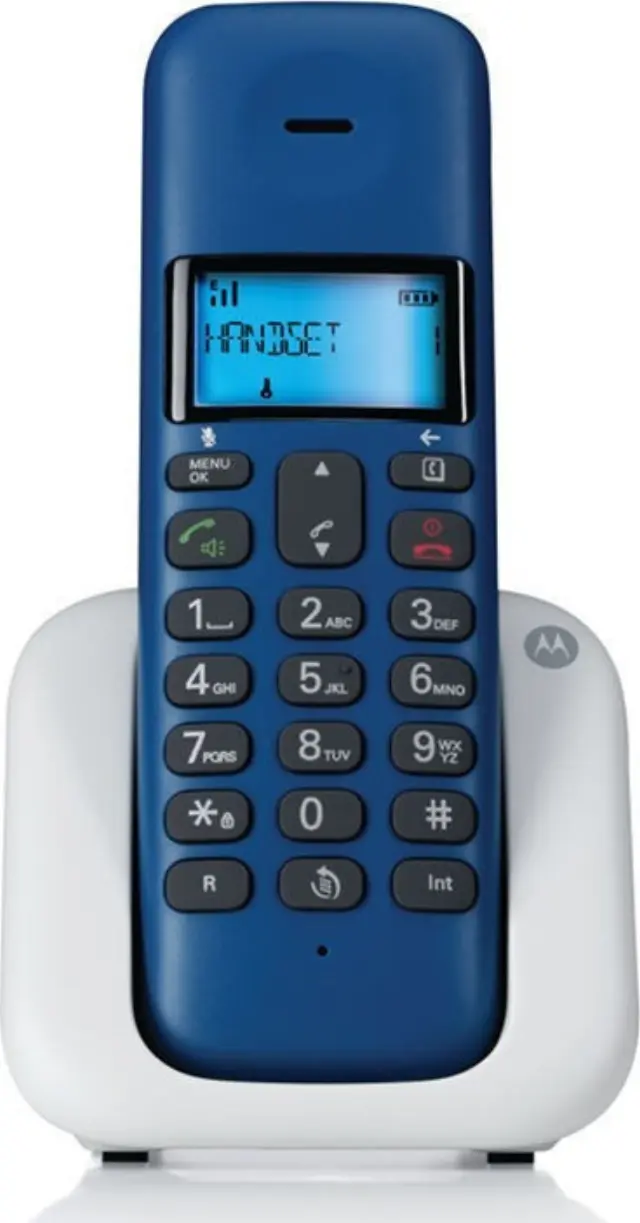 ΤΗΛΕΦΩΝΟ ΑΣΥΡΜΑΤΟ T301 DECT ROYAL BLUE MOTOROLA