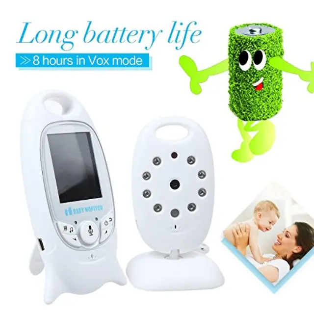 Ασύρματο baby monitor VB601 με έγχρωμη οθόνη 2.0 ιντσών - OEM 3