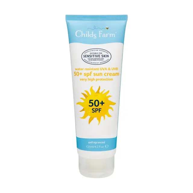 Childs Farm Water Resistant Sun Cream Spf50+, 100ml