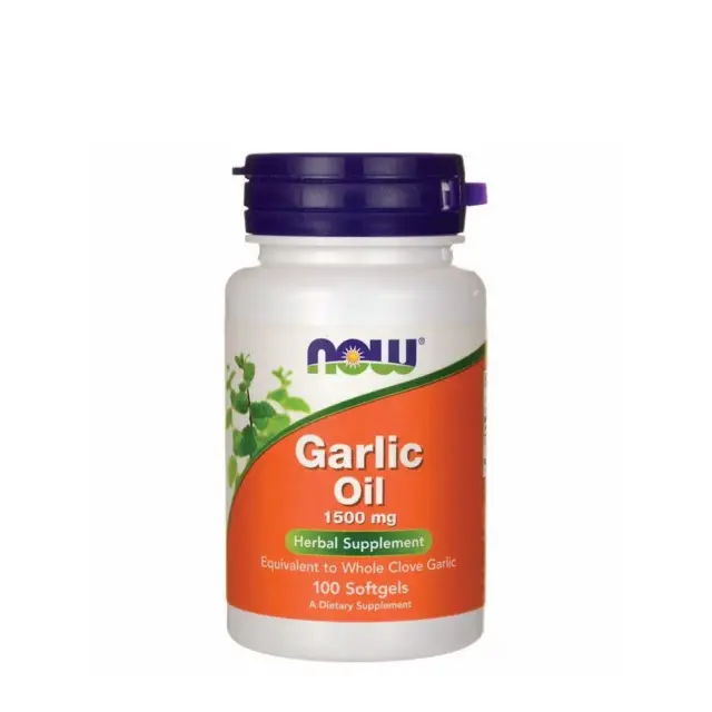 Now Foods Garlic Oil 1500 mg