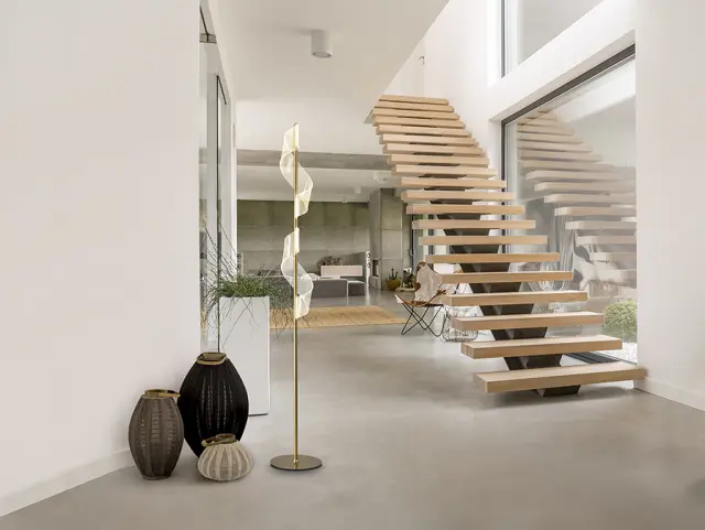 Velas 351126 – Επιδαπέδιο LED Φωτιστικό Χρυσό 18W 3000K 3