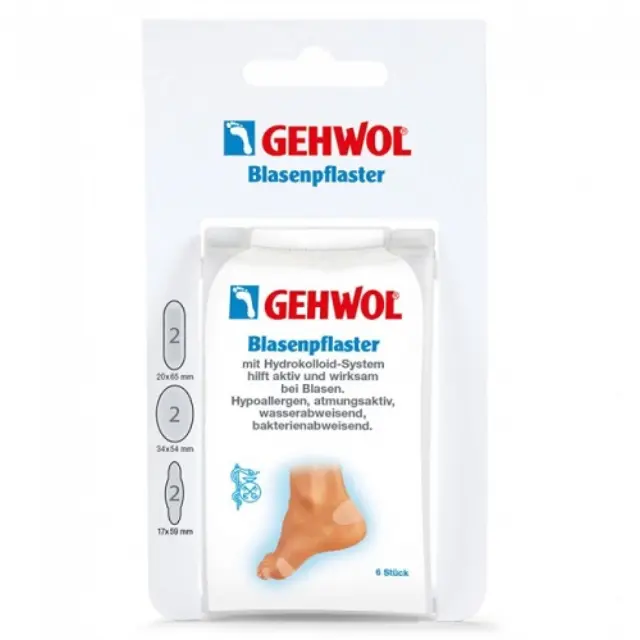 Gehwol Αυτοκόλλητο Επίθεμα Για Φουσκάλες Blister Plaster 6τμχ