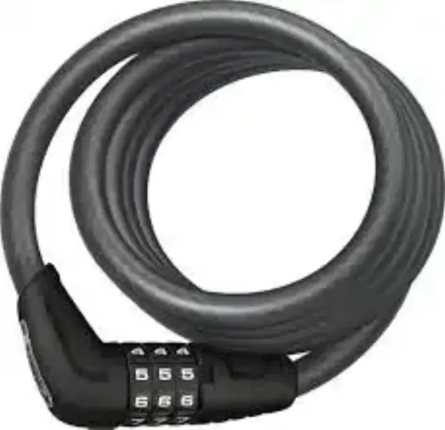 ΚΛΕΙΔΑΡΙΑ ABUS 4508C/150/8 BK STAR ΜΑΥΡΗ