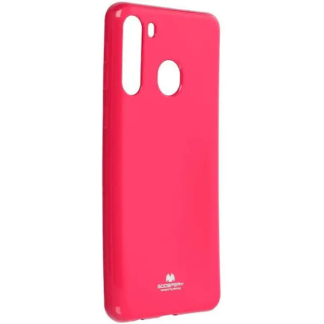 Θήκη Mercury Jelly Back Cover Σιλικόνης κόκκινη (Galaxy A21)