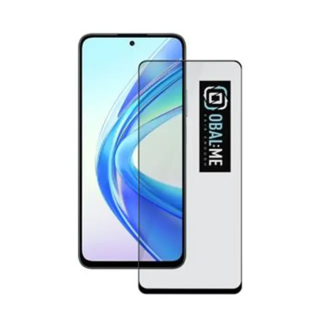 OBAL:ME 5D Glass Screen Protector for Honor X7b Black