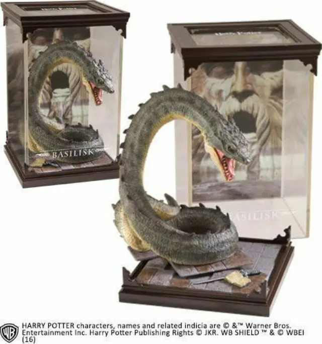 The Noble Collection Harry Potter - Magical Creature Statue #03 Basilic Figure 2
