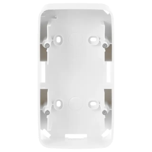 1702-214 Mounting Box 2 gang alpine white - Reflex SI