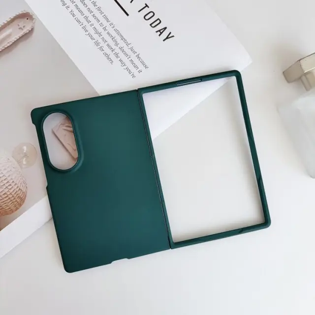 Skin Feel Θήκη για Galaxy Z Fold 8-Forest Green OEM 2