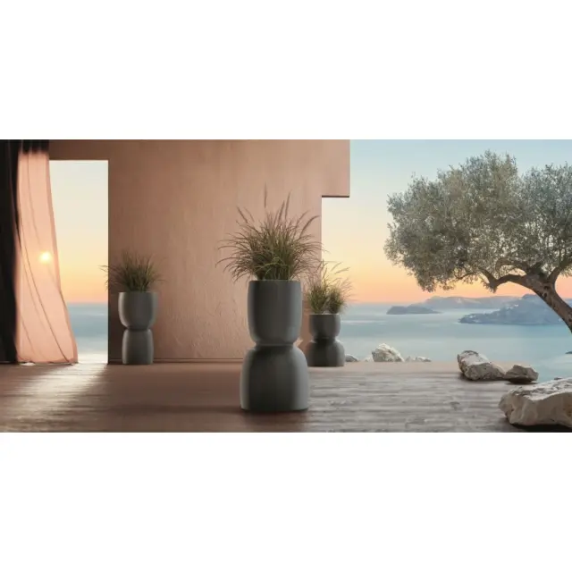 ΠΛΑΣΤΙΚΗ ΓΛΑΣΤΡΑ ETHICK DUALA D40xH61 SAND 2