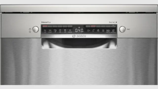 Bosch Ελεύθερο Πλυντήριο Πιάτων με Wi-Fi για 13 Σερβίτσια EfficientDry Π60xY84.5εκ. Inox SMS4ENI06E 2