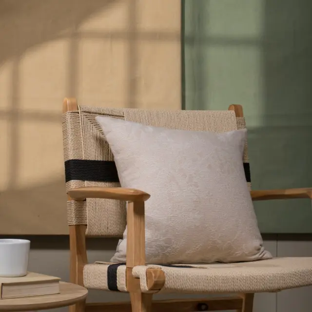 Μαξιλαροθήκη Varese 01 TEORAN 65x65cm δαπέδου με γέμιση