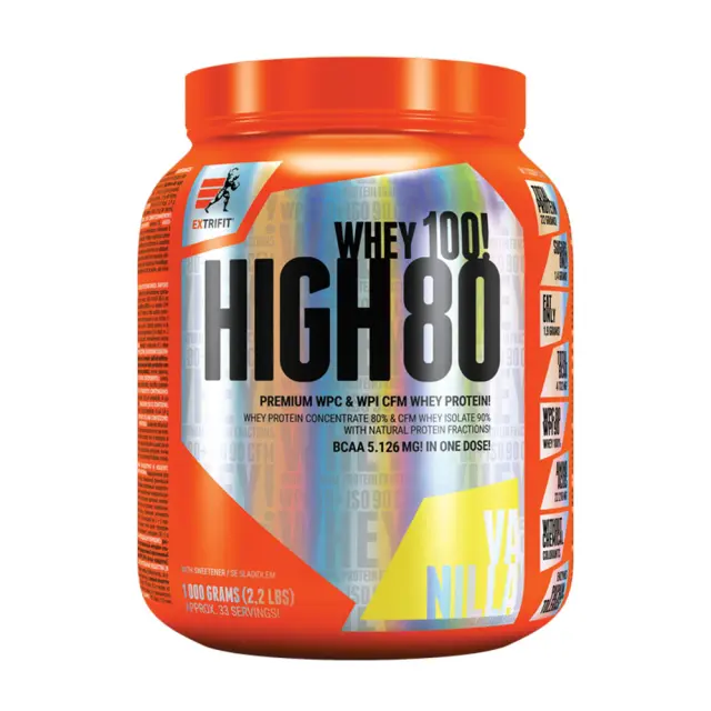 Extrifit CFM Instant Whey 80 vanilla, 1000-g
