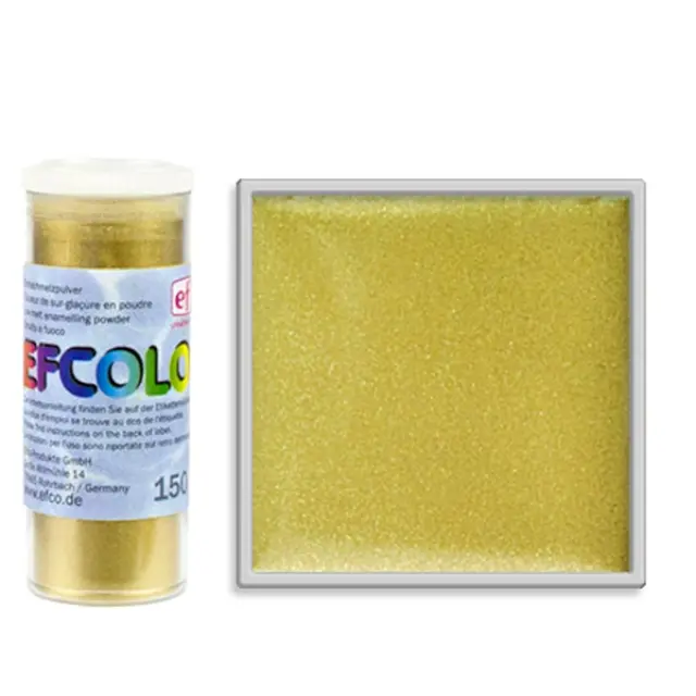 Σμάλτο Μετάλλου Efcolor 150ºC - Metallic Gold - 10ml