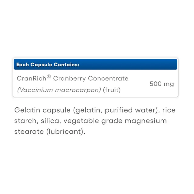 Natural Factors Super Strength Cranberry Concentrate 500 mg 2