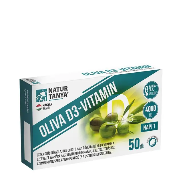 Natur Tanya Olive D3-Vitamin - 4000 IU