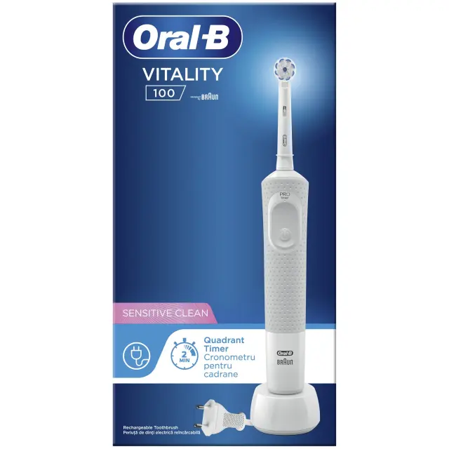 OralB Vitality 100 Sensi Ultra Thin Ηλεκτρική Οδοντόβουρτσα