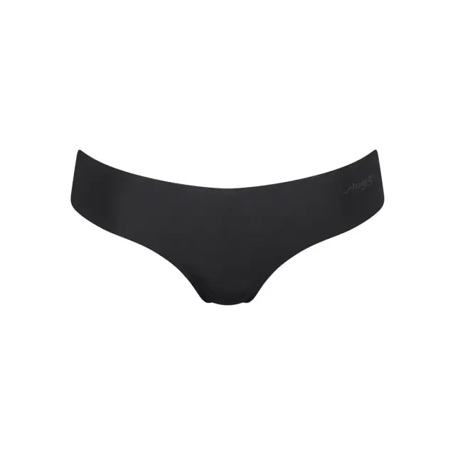 Sloggi Γυναικείο String ZERO Microfibre 2.0 H Hipstring - Διπλό Πακέτο, Χρώμα Μαύρο 2