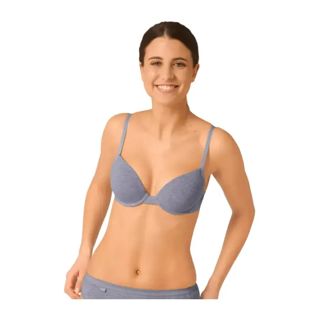 Sloggi Γυναικείο Σουτιέν 24/7 Cotton WHP, Χρώμα Γκρι