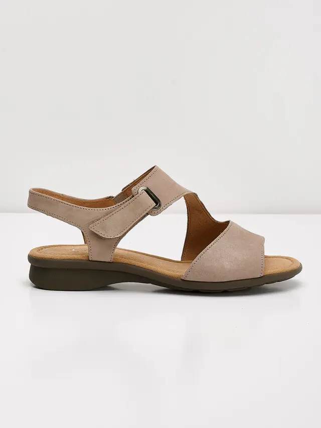 Gabor Πέδιλα Γυναικείο δέρμα Nubuck Μπεζ GAB/66063 33-VISONE 3