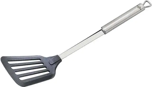 Kuchenprofi Parma Slotted Turner Σπάτουλα Τρυπητή Αντικολλητική Nylon 36cm - Black
