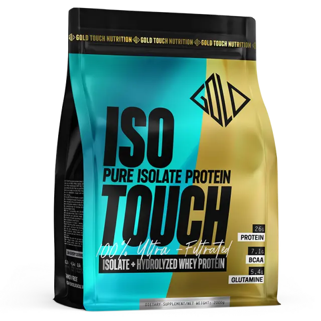 Premium Iso Touch 86% (2Kg) Καθαρή Πρωτεΐνη - GoldTouch Nutrition (Choco Brownie with nuts)
