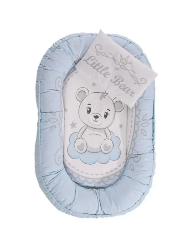 Lorelli Βρεφική Φωλιά Ύπνου 58*92cm Little Bear Blue 20030255901