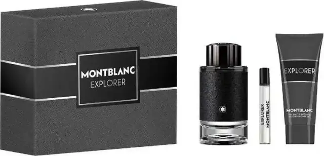 Montblanc Explorer Ανδρικό Άρωμα Σετ Eau De Parfum 100ml & Shower Gel 100ml & Travel Size Mini 7.5ml