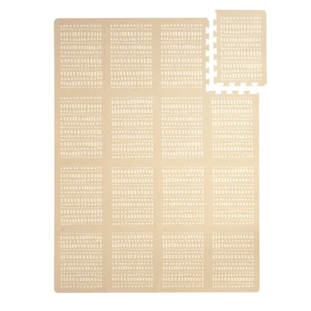 Hakuna Matte δάπεδο ασφαλείας EVA "Μπεζ άμμου" 170x120x1εκ.