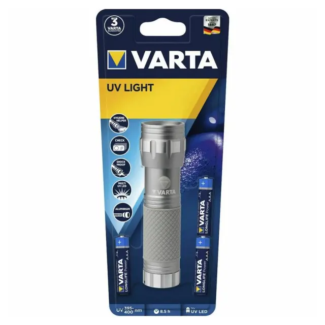 Varta φακός LED UV incl. 3xAAA