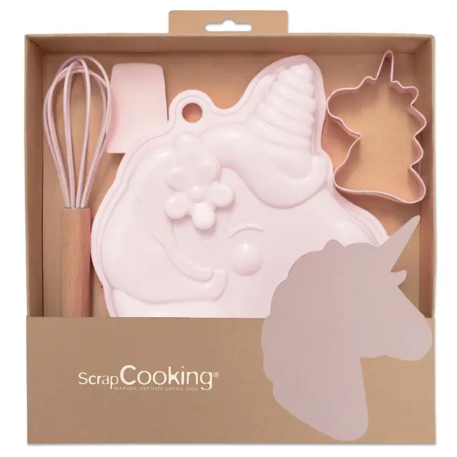 Scrapcooking Σετ Μονόκερος - 5τμχ.