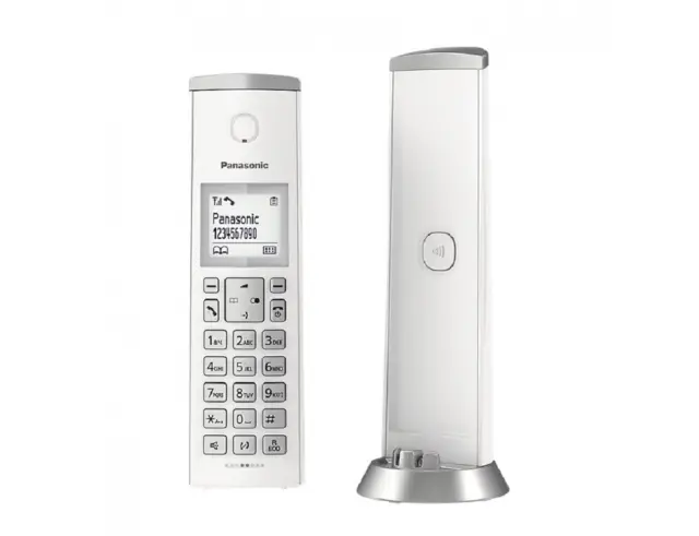 Ασύρματο Ψηφιακό Τηλέφωνο Panasonic KX-TGK210GRW Λευκό Φραγή ενοχλητικών Κλήσεων και Λειτουργία Eco 2